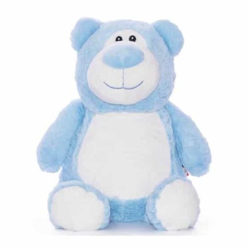 Blue teddy bear