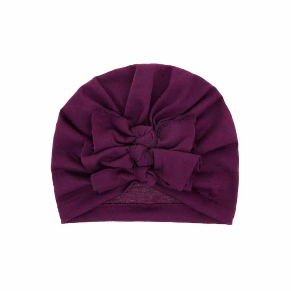 Turban baby burgundy