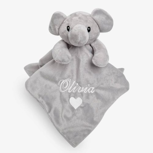 Elephant blanket with name - Jumbo