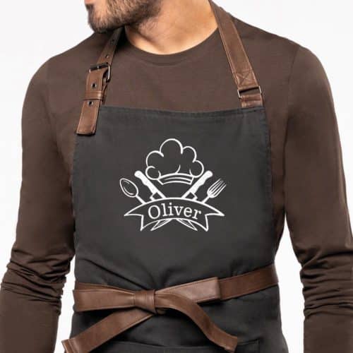 Personalized apron with name